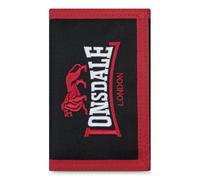 Lonsdale Unisex Higham Wallet Black/Red, Black/red, One Size