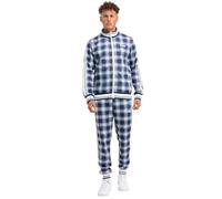 Lonsdale Wembely Track Suit Tracksuit, Navy White Red, M