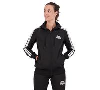 Lonsdale Women's Bromley Tracksuit Set, Black/White, M