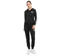 Lonsdale Women's Bromley Tracksuit Set, Black/White, S