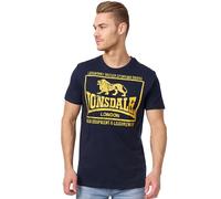 Lonsdale Women's Hounslow Regular Fit T-Shirt Navy