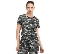 Lonsdale Margill Short Sleeve T-shirt Grey XS Woman