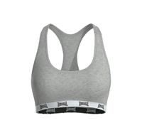 Lonsdale Womens Sports Bra Grey Marl 38DD/16
