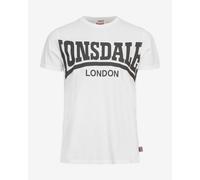 Lonsdale Men's York T-Shirt - White, XX-Large