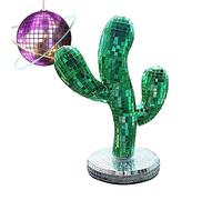 Lonsy Mirror Disco Balls Decoration | Disco Indoor Cactus Ornaments,Creative Design Decoration Supplies for Nightclubs, Festivals, and Bars