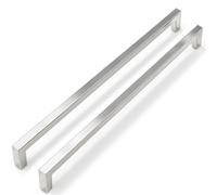 LONTAN 10 Pack Kitchen Cupboard Handles 320mm Brushed Nickel Drawer Handles | Stainless Steel Silver Cupboard Door Handles, Drawer Pulls, Kitchen Cabinet Handles for Dresser, Cupboard and Wardrobe