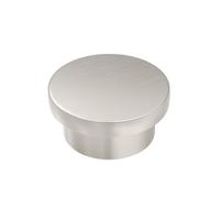 LONTAN 15 Cabinet Knobs Kitchen Cupboard Knobs Matte Nickel Drawer Pulls for Kitchen Wardrobe Zine Alloy