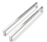 LONTAN 15 Pack Kitchen Cupboard Handles 288mm Brushed Nickel Drawer Handles