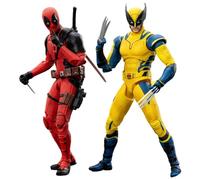 LonullyMege Wolverine and Dead Full Set 2-Pack Action Figure 7 inch 1/10 Scale Legends Series Collectable Toys with Lots of Accessories Gift(Wolverine & Dead)