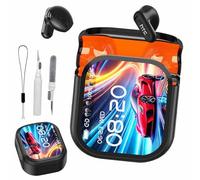Lonvgrt NE20 Bluetooth 5.4 Earphones LED Display High Fidelity Waterproof Wireless Earbuds - AI Translation Real Time, Touchscreen Noise Cancelling in-Ear Earbuds for Sports, Office, Audio Calls