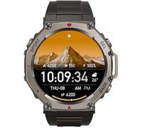 Lonvgrt Sekoda Gps Sports Smartwatch, Military Smartwatch for Men with Bluetooth Calls, Activity Tracker, Sports Modes for Android Ios(Black)
