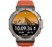 Lonvgrt Sekoda Gps Sports Smartwatch, Military Smartwatch for Men with Bluetooth Calls, Activity Tracker, Sports Modes for Android Ios(Red)