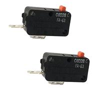 LONYE 3B73362F SZM-V16-FA-63 Microwave Door Switch Fit for LG GE Samsung Microwave Oven WB24X10047 SZM-V16-FD-63 PS3522738 (Normally Open)(Pack of 2)