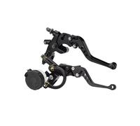 LOOAHDVXBY Braking Parts Motorcycle Brake Lever Modification Front Master Cylinder Hydraulic Brakes Clutchs Levers Gsxr 600 Gsxr 1000 K7 Universal(Green)(Black)