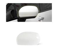 LOOAHDVXBY Compatible For 2009 10 11 12 13 2014 Outside Rearview Mirror Side External Rear Viem Mirror Cap Housing House Frame Lid(Offt Black LH)(Taffeta white LH)