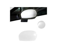 LOOAHDVXBY Compatible For 2009 10 11 12 13 2014 Outside Rearview Mirror Side External Rear Viem Mirror Cap Housing House Frame Lid(Offt Black LH)(Pearl White LH)
