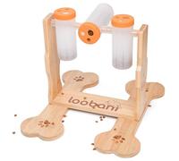 LOOBANI Dogs Food Puzzle Feeder Toys for IQ Training & Mental Enrichment, Interactive Funny Entertainment Pass Time Games for Pets, Adjustable Treats Dispenser by Spinning Bottle