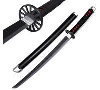 Loocaa Animes Sword Bamboo Sword Cosplay Sword - Kamado Tanjirou - Christmas Halloween Party Anime Size 76 cm For Child Gift for Kids Teenager