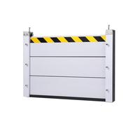 Lood protection barrier water, Aluminum Alloy Flood Defence Barrier on Doors, permanent, for Doors, Garages, Porches, Basements, Exterior Entrance Thresholds,001,100 * 40