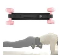 LOOEEL Exercise Hip Thrust Belt - Dumbbell Shaped Hip Thrust Belt. Dumbbell Style Fully Adjustable Hip Thrust Band with Buckle, Thickened for Hip Muscle Exercise Equipment.