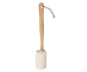 Loofah Back Brush - Shower Scrub with Long Handle, Deep Cleansing Skin Tool, Gentle Body Renewal Effect, Polishing Smooth Surfaces, Improving Daily Bath Refreshment,