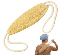 Loofah Back Scrubber, Loofah Exfoliating Back Scrubber for Shower, Beauty Bath Sponge Body Puff