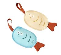 Loofah Scrubber with Soap Storage Soft Loofa Sponge Towel Cloth Bath Essential Soap Saver Loofah Sponge Bath Holder
