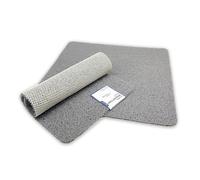 Loofah Shower Mat, Non Slip PVC Spaghetti Mat for Wet Area Inside Shower, Super Comfy Soft Matt, Quick Dry, Bacteria & Mould Resistant, Curved Edge, Rectangular, Small, 60x40cm