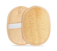 Loofah Sponge Pad, Exfoliating Body Scrubber Pads, Eco-Friendly Wash Scrub Luffa, A Exfoliator for Shower and Bath (2pcs)