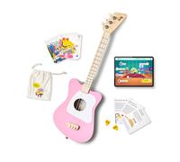 Loog Mini Acoustic kids Guitar for Beginners 3-strings Ages 3+ Learning app and lessons included