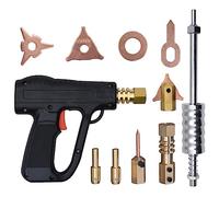 LoogCape 20 Pcs Dent Spotter Set with Slide Hammer Wrench Pliers Ratchet Sockets Tool Box for Car Motorcycle Vehicle Repair Workshop DIY Professional Maintenance