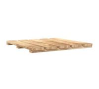 LoogCape 30 Pieces Brown 50 x 50 cm Impregnated Pine Outdoor Patio Tiles Weather Resistant Rot Resistant Easy Care Modular Garden Patio Designs