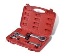 LoogCape 4-Piece Nut Sprinkler Set 9 mm to 27 mm with Robust Plastic Case for Car Repair, Assembly and Maintenance, Suitable for Car, Motorcycle, Workshop, Professional DIY, Durable Steel