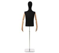 LoogCape Adjustable Mannequin 170-218cm with Base Male PP for Fashion Presentation Apparel Textile Retail Shop Boutique Flexible Sturdy Easy Assembled Accessories