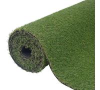 LoogCape Artificial Grass 1 x 5 m 20 mm Green UV-Resistant Easy Care for Garden, Balcony, Patio, Indoor and Outdoor Decoration, Durable, Realistic Look, Versatile, Easy Assembly