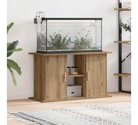 LoogCape Artisan Oak Aquarium Stand, 101 x 41 x 58 cm, Wood Material, Sturdy Base Cabinet with Shelf for Water Plants, Fish Tanks, Nano Cube, Furniture, Storage Space, Living Room, Office, Water