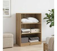 LoogCape Artisan Oak Wardrobe 77 x 48 x 102 cm PB with Lots of Storage Space Saving Made of Wood Material Modern Design Easy Assembly Ideal for Bedroom, Hallway or Dressing Room