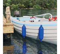 LoogCape Boat Fender Blue Pack of 2 Diameter 14 x 50 cm PVC Waterproof Weather Resistant for Anchor, Port, Mooring, Boat, Yacht, Sail, Canoe, Kayak, Mooring, Security, Fixing, Mooring, Accessories