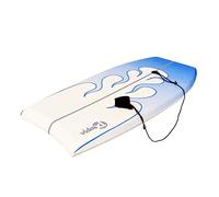 LoogCape Bodyboard Blue 94 cm with Safety Leash, EPS Core, Non-Slip PP Base, Ideal for Surfing, Swimming, Water Sports, Beach, Sea, Kids, Beginners, Outdoor, Summer, Holiday