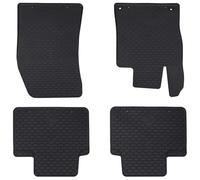 LoogCape Car Floor Mat 4 Pieces Black Fits 308 SW 2021 Rubber Non-Slip Durable Easy Cleaning Universal Suitable for Car Vehicle Interior Protection Accessories Replacement Part