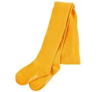 LoogCape Children's Tights Ochre 104 Breathable Durable Elastic Waistband Suitable for Nursery, School and Sports Made of Cotton, Durable, Machine Washable up to 30 °C
