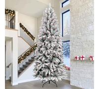 LoogCape Christmas Baubles Set of 200 Transparent Plastic Diameter 5 cm for Festive Decorations, Ideal for Decorating Christmas Trees, Windows and Christmas Decorations