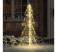 LoogCape Christmas Tree with 160 LEDs Warm White 150 cm Acrylic Modern Christmas Tree for Festive Decorations Indoor and Outdoor Energy Saving Lighting Durable Design
