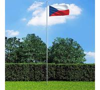 LoogCape Czech Republic Flag 90 x 150 cm Weatherproof Outdoor Flag with Two Brass Eyelets, Durable Polyester, Ideal for Garden, Balcony, Patio, Sports Events, Patriotic Decoration