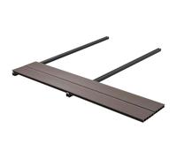 LoogCape Decking Board 48 Pieces Dark Brown WPC Garden Patio Balcony Decking Board for Outdoor Use, Easy Care, Stable, Modern Design, Easy Assembly, Durable Material