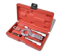 LoogCape Diesel Adjustment Tool Set for Saab Vauxhall Vauxhall with Heavy Duty Case Suitable for 1.9CDTi Engines Includes Camshaft and Crankshaft Locking Pin for Repair and Maintenance
