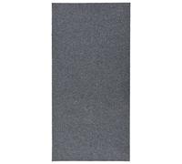LoogCape Dirt Trapper Runner, Grey, 100 x 200 cm, Short Pile Needle Felt, 70% Polypropylene, 30% Polyester, Non-Slip Gel Back for Hallway, Kitchen, Floor Care