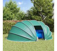 LoogCape Dome Pool Tent, 538 x 440 x 204 cm, Sea Green with Waterproof Polyester Coating, Windproof and Insulating for Outdoor Pools, Summer Parties, Family Time, Easy Assembly, Durable Design