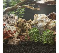 LoogCape Dragon Stones 25 kg Grey 10-40 cm Aquarium Decoration Natural Stone for Freshwater and Saltwater Aquascaping Hiding Place Cave Plant Root Wood Figure Reef