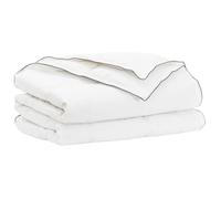 LoogCape Duvet made of 100% cotton with decorative quilting, breathable, washable, for year-round pleasant sleeping comfort, suitable for summer, winter and transitional periods
